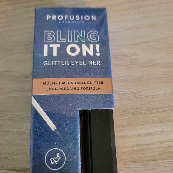 Profusion Cosmetics Bling It On Glitter Eyeliner Wise Sapphire - Picture 3 of 4